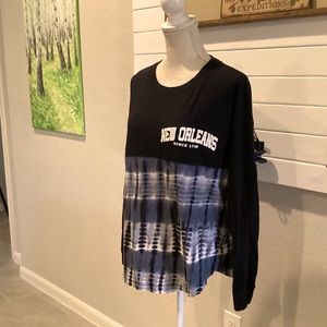 Basix Of America,women New Orleans long sleeve T-Shirt